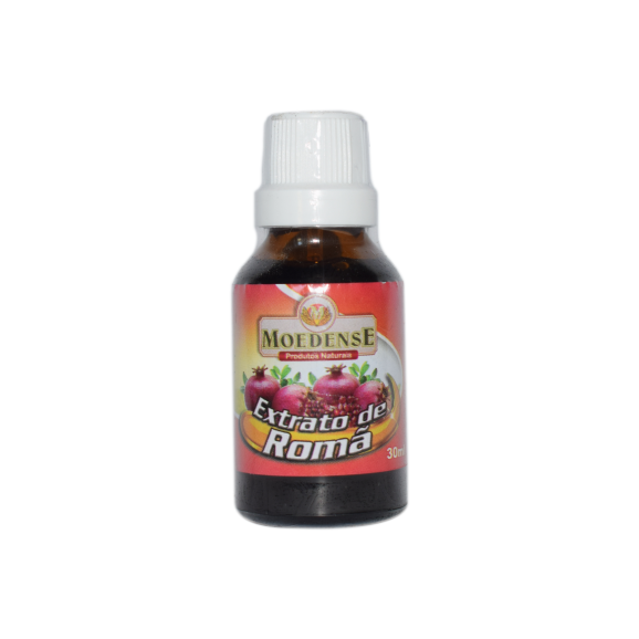 Extrato De Romã Clareia A Pele Extrato Liquido de Romã 30ml - Moedense | Receba em Casa