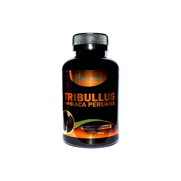 Tribulus com Maca Peruana 500mg, 100 Cápsulas Loja Ipê Ervas e Raízes Medicinais