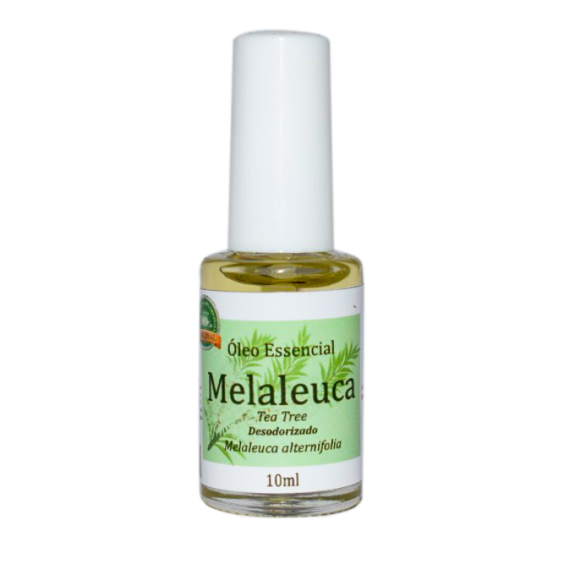 Óleo Essencial de Melaleuca com Aplicador para Unhas - 10ml | Promoção