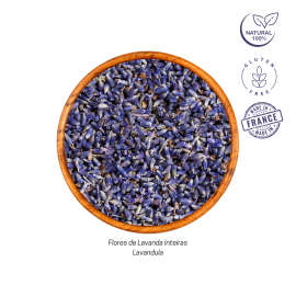 Flores de Lavanda Azul Inteiras (Lavandula - Flor) 10g