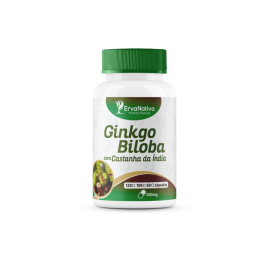 Ginkgo Biloba com Castanha da Índia 100 Cápsulas, 500mg - Erva Nativa