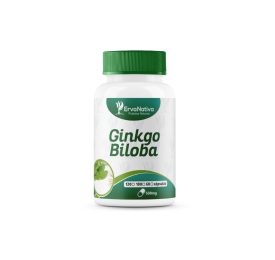 Ginkgo Biloba 100 Cápsulas, 500mg - Erva Nativa