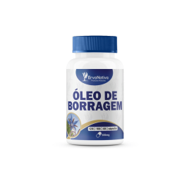 Óleo de Borragem, Fonte de GLA (Ácido Gama Linolênico) 100 Cápsulas - Erva Nativa