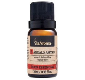 Óleo Essencial de Sândalo Amyris, 10ml - Via Aroma