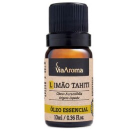 Óleo Essencial de Limão Tahiti, 10ml - Via Aroma