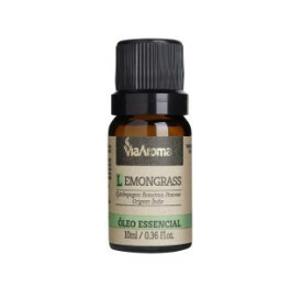 Óleo Essencial de Lemongrass, 10ml - Via Aroma