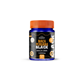 Maca Peruana Black com Tribulus e ZMA, 120 Cápsulas de 2200mg Dose - Sunfood