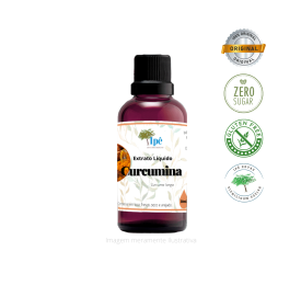 Extrato Líquido de Curcumina, Cúrcuma Longa, 30ml - Ipê Ervas