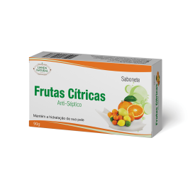 Sabonete de Frutas Cítricas, 90g - Lianda Natural