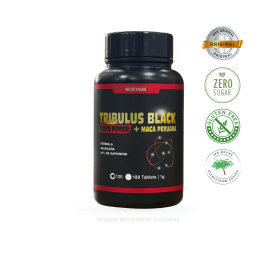 Tribulus Black com Maca Peruana, Testo Power, 120 Tablets | 1G - Bio do Brasil