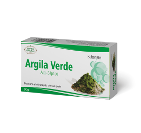 Sabonete de Argila Verde, 90g - Lianda Natural