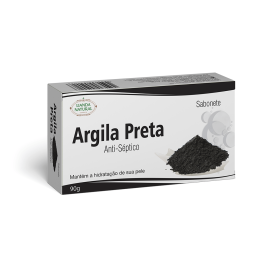 Sabonete de Argila Preta, 90g - Lianda Natural