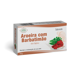 Sabonete de Aroeira com Barbatimão, 90g - Lianda Natural