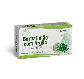 Sabonete de Barbatimão com Argila, 90g - Lianda Natural
