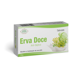 Sabonete de Erva Doce, 90g - Lianda Natural