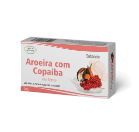 Sabonete de Aroeira com Copaíba, 90g - Lianda Natural