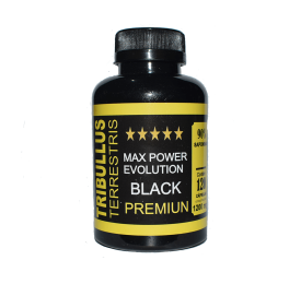 Tribulus Terrestris Premium Black, 90% Saponinas, 120 Cápsulas - Nutriervas