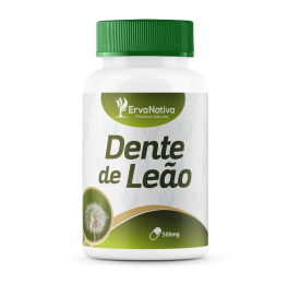 Dente de Leão 100 Cápsulas 500 mg - Erva Nativa