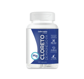 Cloreto de Magnésio PA  100 Cápsulas, 500mg - Labornatus