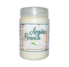 Argila Branca em Pote Lacrado, Clareadora - 1kg