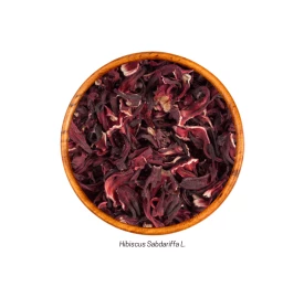 Chá de Flores de Hibisco (Hibiscus Sabdariffa L. - Flor) 100g