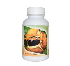Castanha Da Índia com Centella Asiática 100 Cápsulas 500mg - Erva Nativa