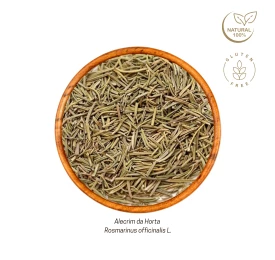 Alecrim da Horta (Rosmarinus officinalis L. - Folha) 100g