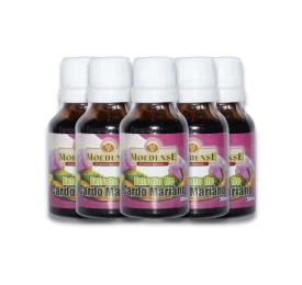 Combo 5 Extrato Líquido Cardo Mariano, 30ml - Moedense