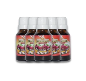 Combo 5 Extrato Liquido de Romã, 30ml - Moedense