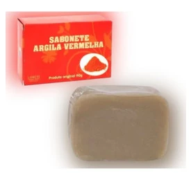 Sabonete Argila Vermelha, 90g - Tropical