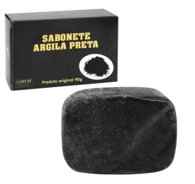 Sabonete Argila Preta, 90g - Tropical