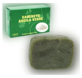Sabonete Argila Verde, 90g - Tropical